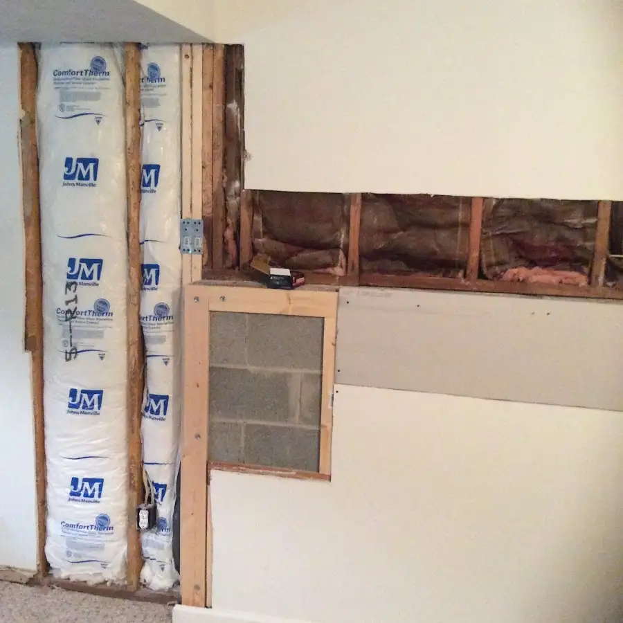 Wall insulation replacement during Odor Removal & Deodorization in Half Moon Bay